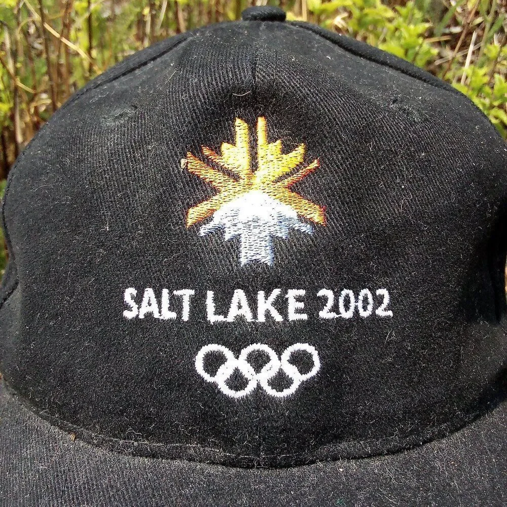 Vintage Winter Olympics Salt Lake City 2002 Snap Back Hat Cap